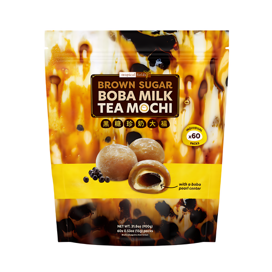 Royal Family Brown Sugar Boba Milk Tea Flavour Mochi