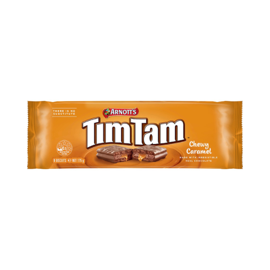 Arnotts Tim Tam Chewy Caramel Chocolate Biscuits