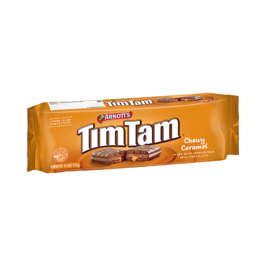 Arnotts Tim Tam Chewy Caramel Chocolate Biscuits