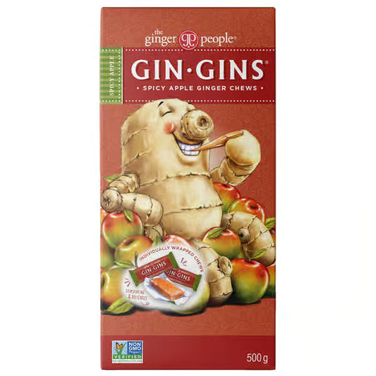 Gin Gins Spicy Apple Ginger Chew
