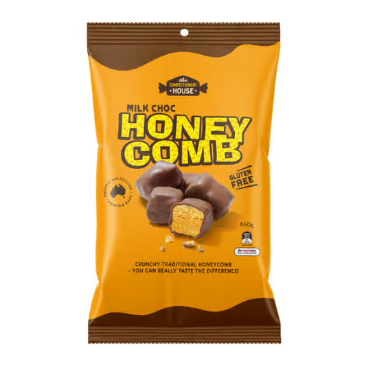 The Confectionery House Milk Chocolate Honeycomb