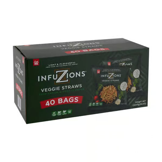 Majans Infuzions Sour Cream & Herb Flavor Veggie Straws