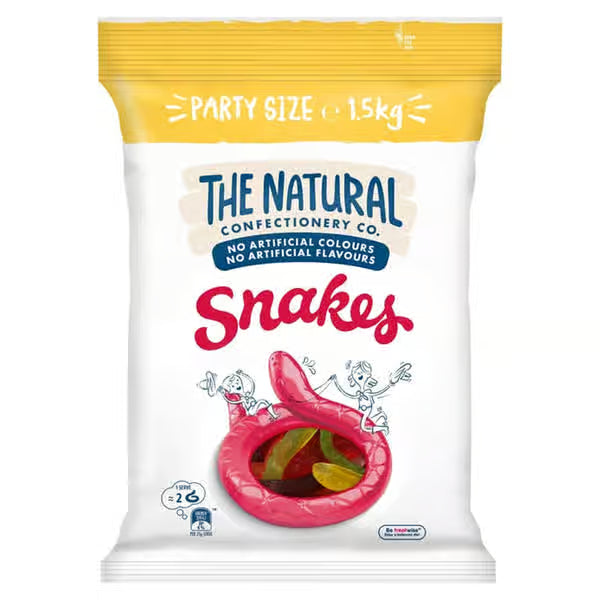 The Natural Confectionery Co. Snakes Gummy