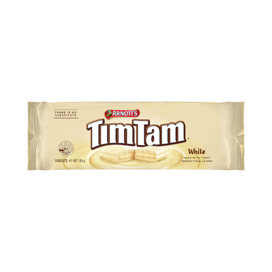 Arnotts Tim Tam White Chocolate Biscuits