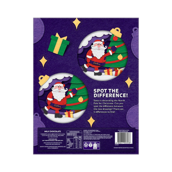 Cadbury Dairy Milk Chocolate Christmas Advent Calendar
