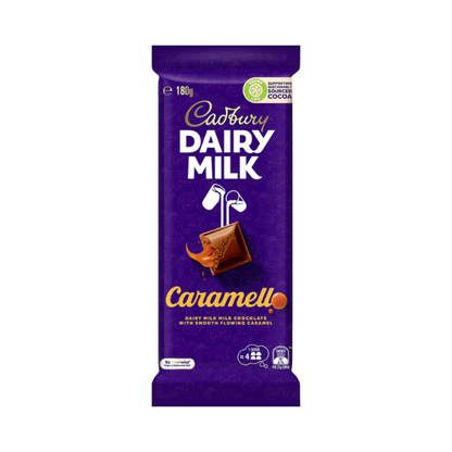 Cadbury Dairy Milk Caramel Chocolate Caramello Block