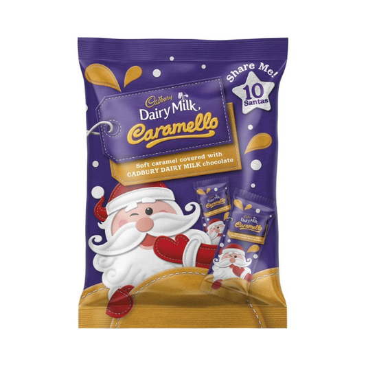 Cadbury Caramello Santa Sharepack 10 pack