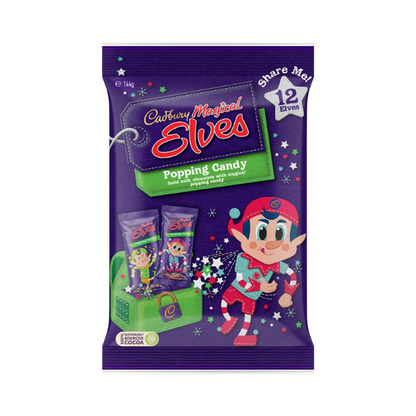 Cadbury Milk Chocolate Magical Elves Christmas 12 piece pack