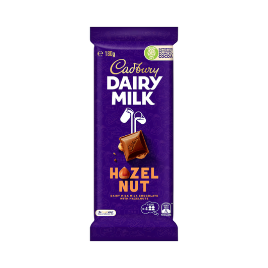 Cadbury Dairy Milk Hazelnut Chocolate Block