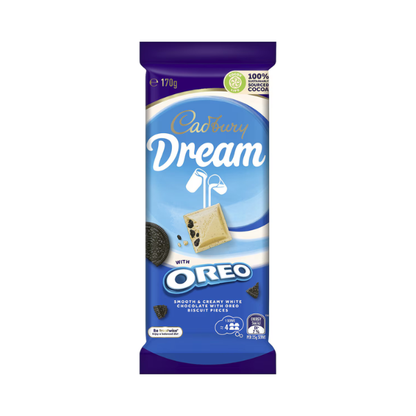 Cadbury Dream Oreo White Chocolate Block