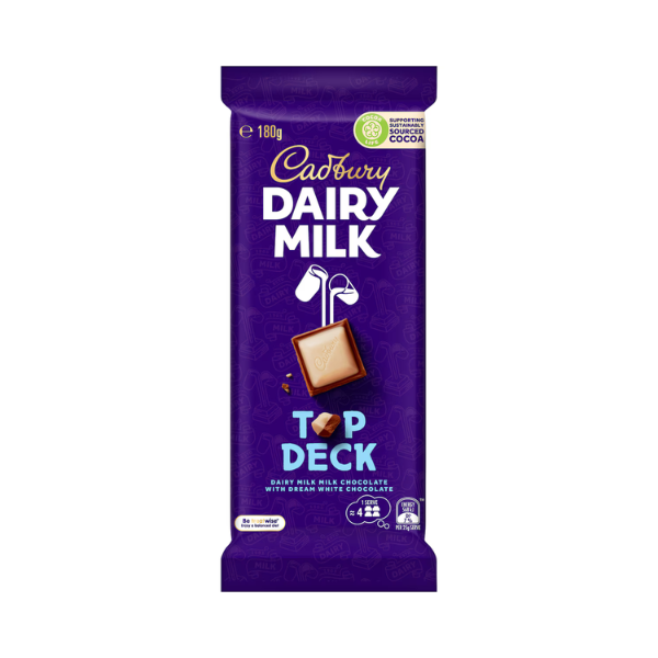 Cadbury Dairy Milk Top Deck Chocolate Block