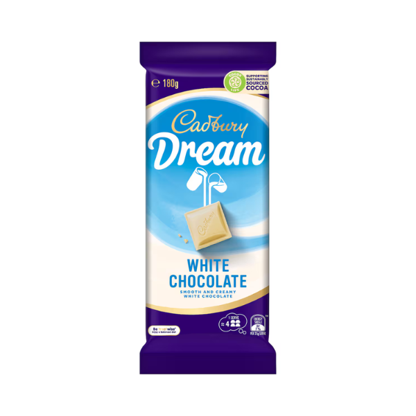 Cadbury Dream White Chocolate Block