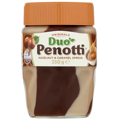 Duo Penotti Hazelnut Caramel Spread