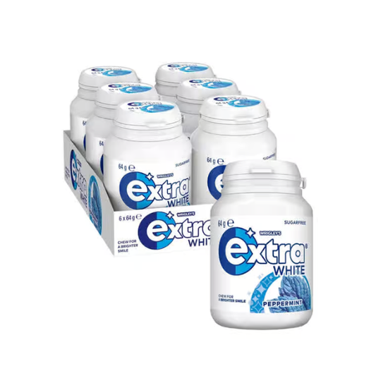 Wrigley's Sugar Free Extra White Peppermint Gum