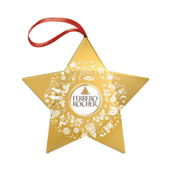Ferrero Rocher Chocolate Star 3 Pack