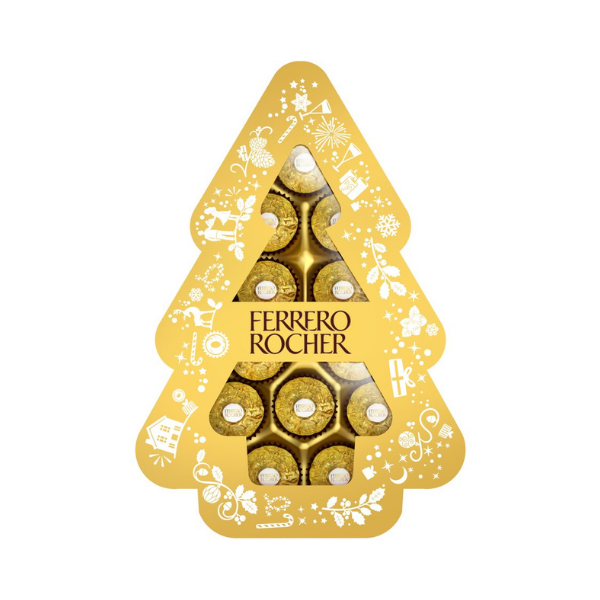Ferrero Rocher Chocolate Christmas Tree Gift Box 12 pack