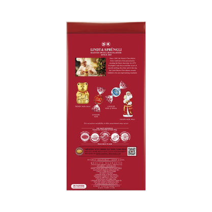 Sachet de chocolats Lindt de Noël