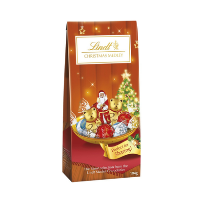 Sachet de chocolats Lindt de Noël