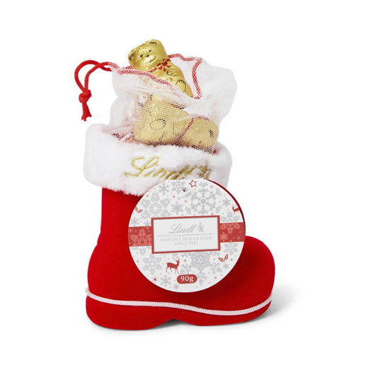 Lindt Santa Boot Chocolate