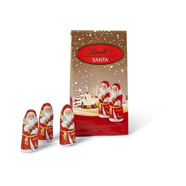 Pochette Lindt Mini Père Noël