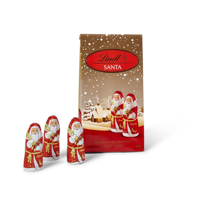 Pochette Lindt Mini Père Noël