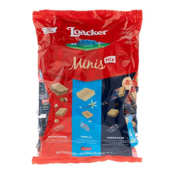 Loacker Minis Crispy Wafers
