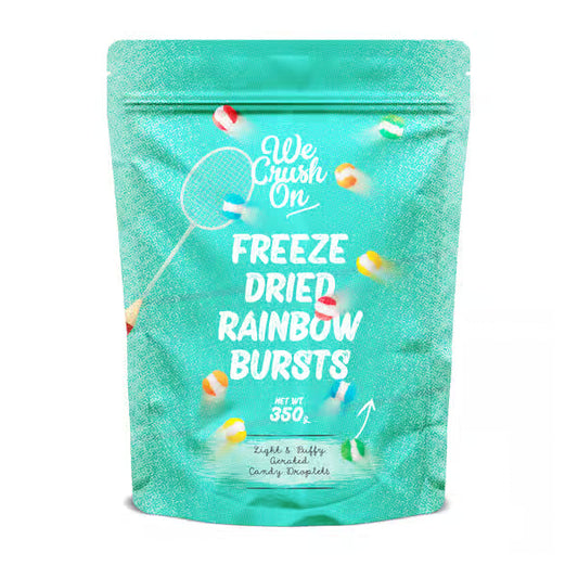 We Crush on Freeze Dried Rainbow Bursts Candy