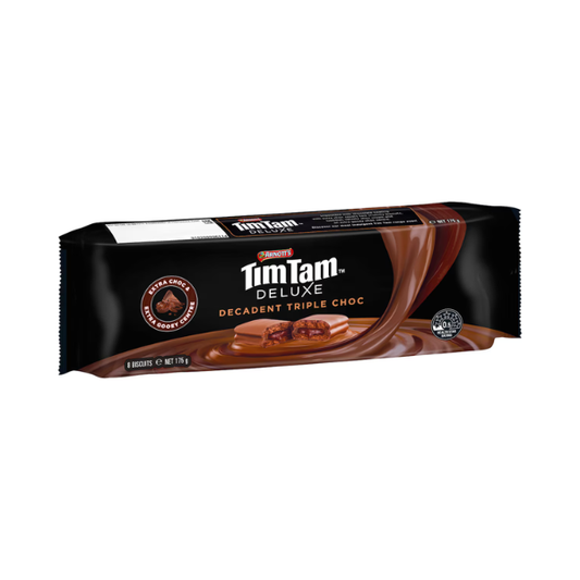 Arnotts Tim Tam Deluxe Decadent Triple Choc Biscuits