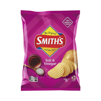 Smith's Crinkle Cut Potato Chips Salt & Vinegar