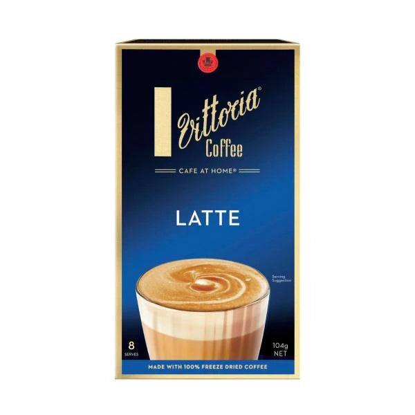Sachets de café latte Vittoria paquet de 8
